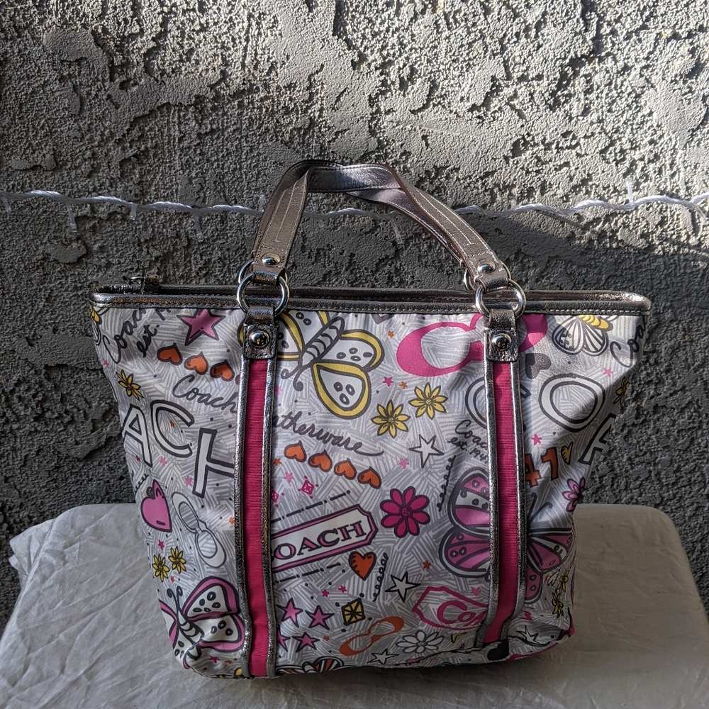Coach Butterfly Tote
